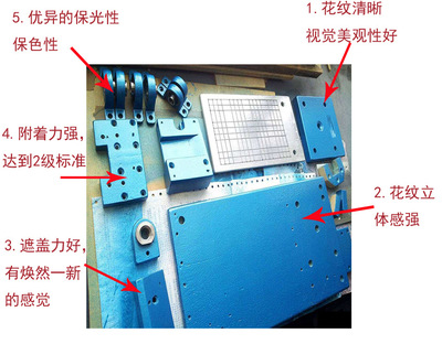 鐵木易新機械專用快干錘紋漆 花紋清晰，干燥迅速的專業(yè)防護選擇